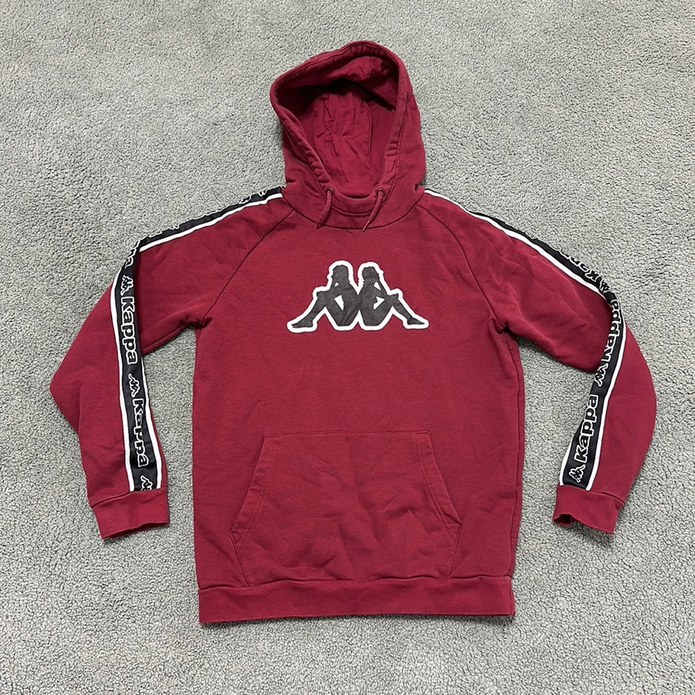 Kappa logo hoodie sweatshirt women’s L